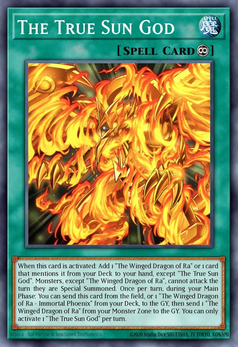 The True Sun God 2022 Yu-Gi-Oh! Japanese World Premiere Pack 2022