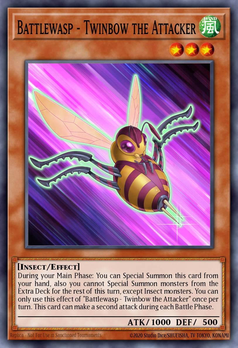Battlewasp - Twinbow the Attacker 2019 Yu-Gi-Oh! Battles of Legend: Hero's Revenge