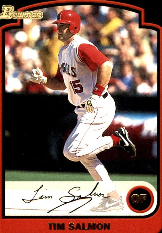Tim Salmon 2003 bowman Bowman