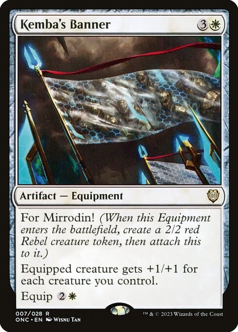 Kemba's Banner 2023 Magic: The Gathering Phyrexia: All Will Be One Commander