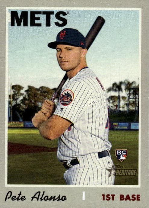 Pete Alonso 2019 topps