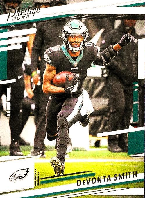 DeVonta Smith 2022 panini Panini Prestige