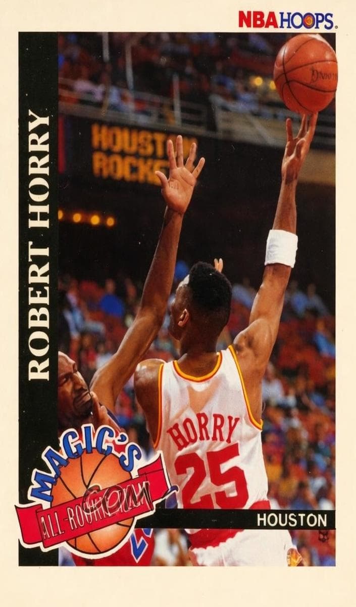 Robert Horry 1992 panini Hoops