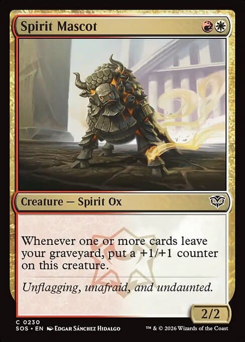 Spirit Mascot 2026 Magic: The Gathering Secrets of Strixhaven Foil