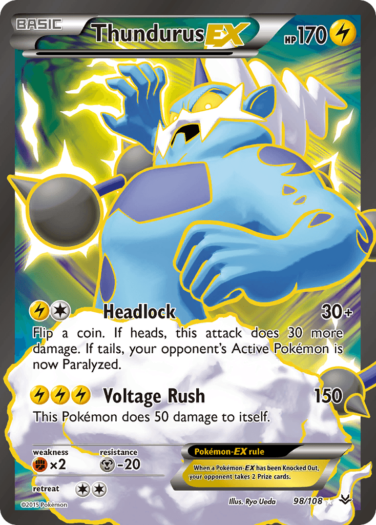 Thundurus EX #98