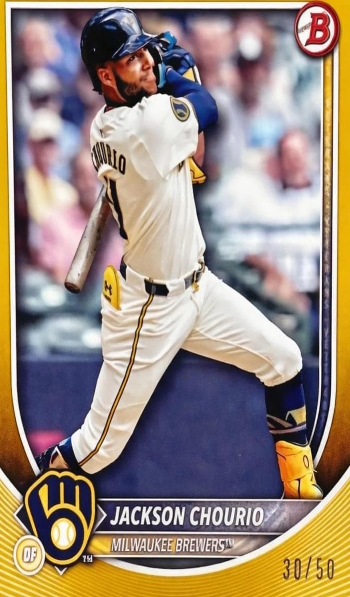 Jackson Chourio 2025 bowman Bowman