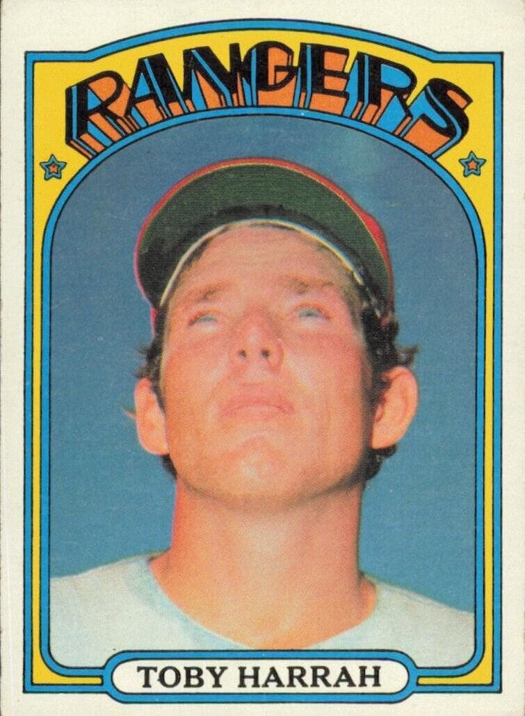 Toby Harrah 1972 topps Topps