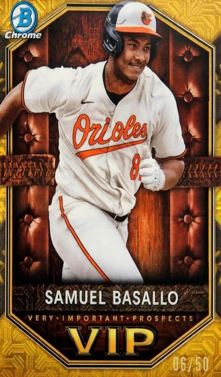 Samuel Basallo 2025 bowman Bowman