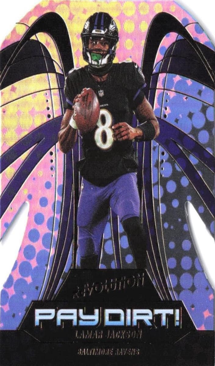 Lamar Jackson 2025 panini Panini Revolution