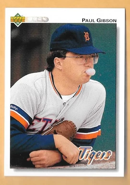 Paul Gibson 1992 upper-deck Upper Deck