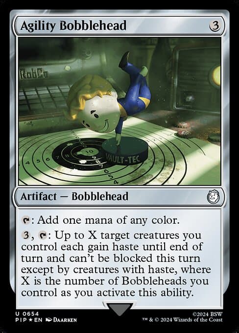 Agility Bobblehead #654