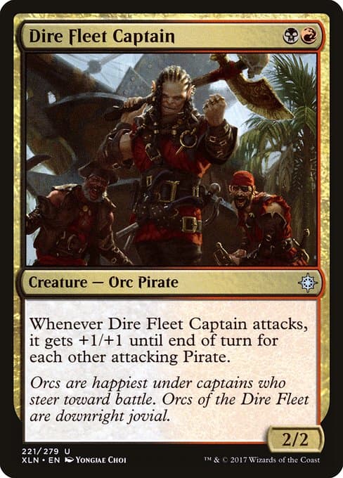 Dire Fleet Captain 2017 Magic: The Gathering Ixalan