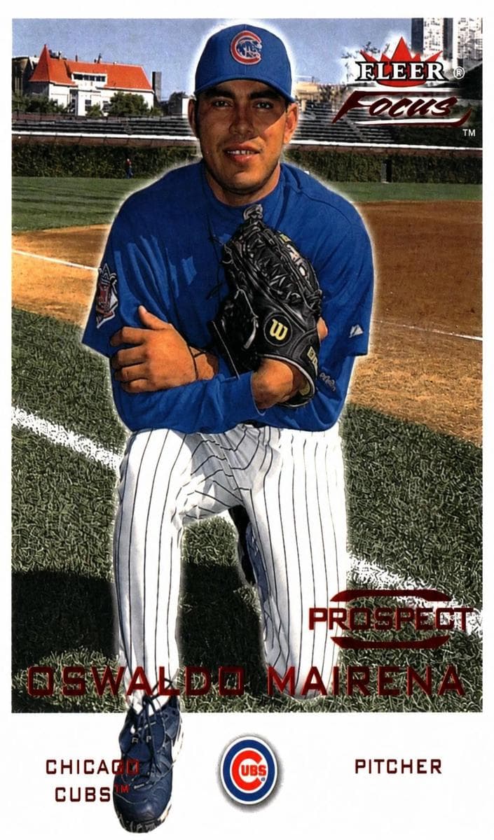 Oswaldo Mairena 2001 fleer Fleer Focus