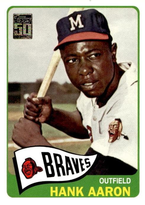 Hank Aaron 2001 topps Topps