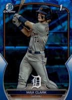 Max Clark 2023 bowman Bowman Draft Chrome