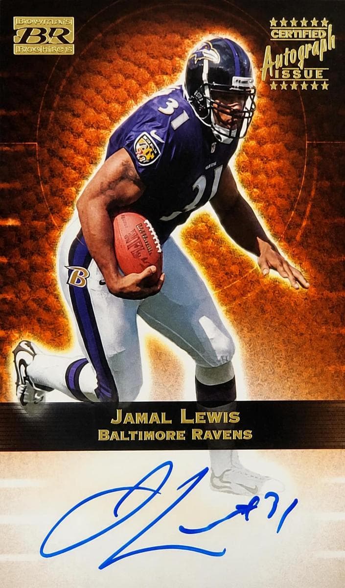Jamal Lewis 2000 bowman