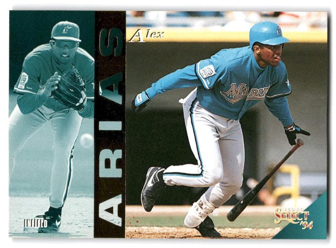 Alex Arias 1994 panini Select