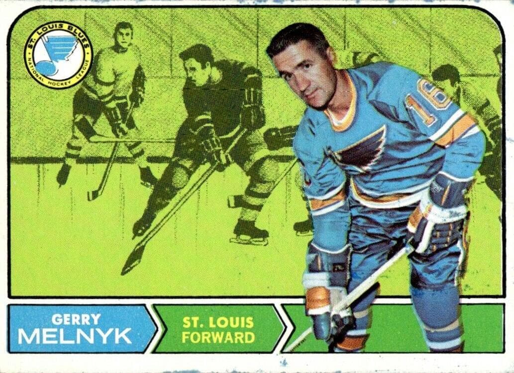 Gerry Melnyk 1968 topps Topps
