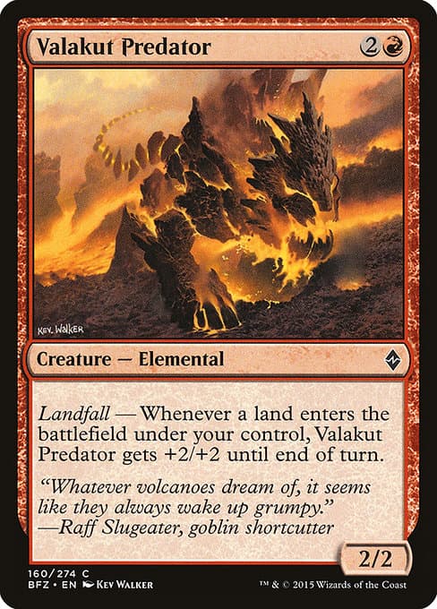 Valakut Predator 2015 Magic: The Gathering