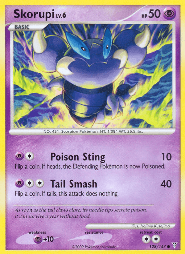 Skorupi 2009 Pokemon