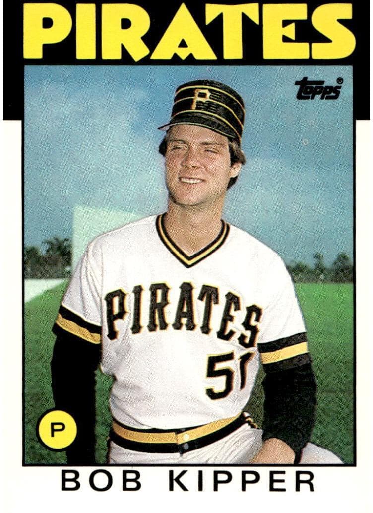 Bob Kipper 1986 topps