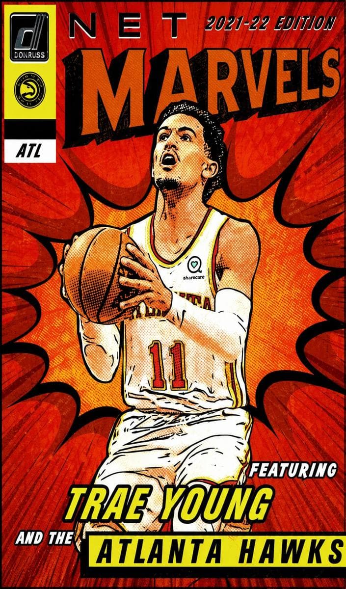 Trae Young 2021 panini Donruss