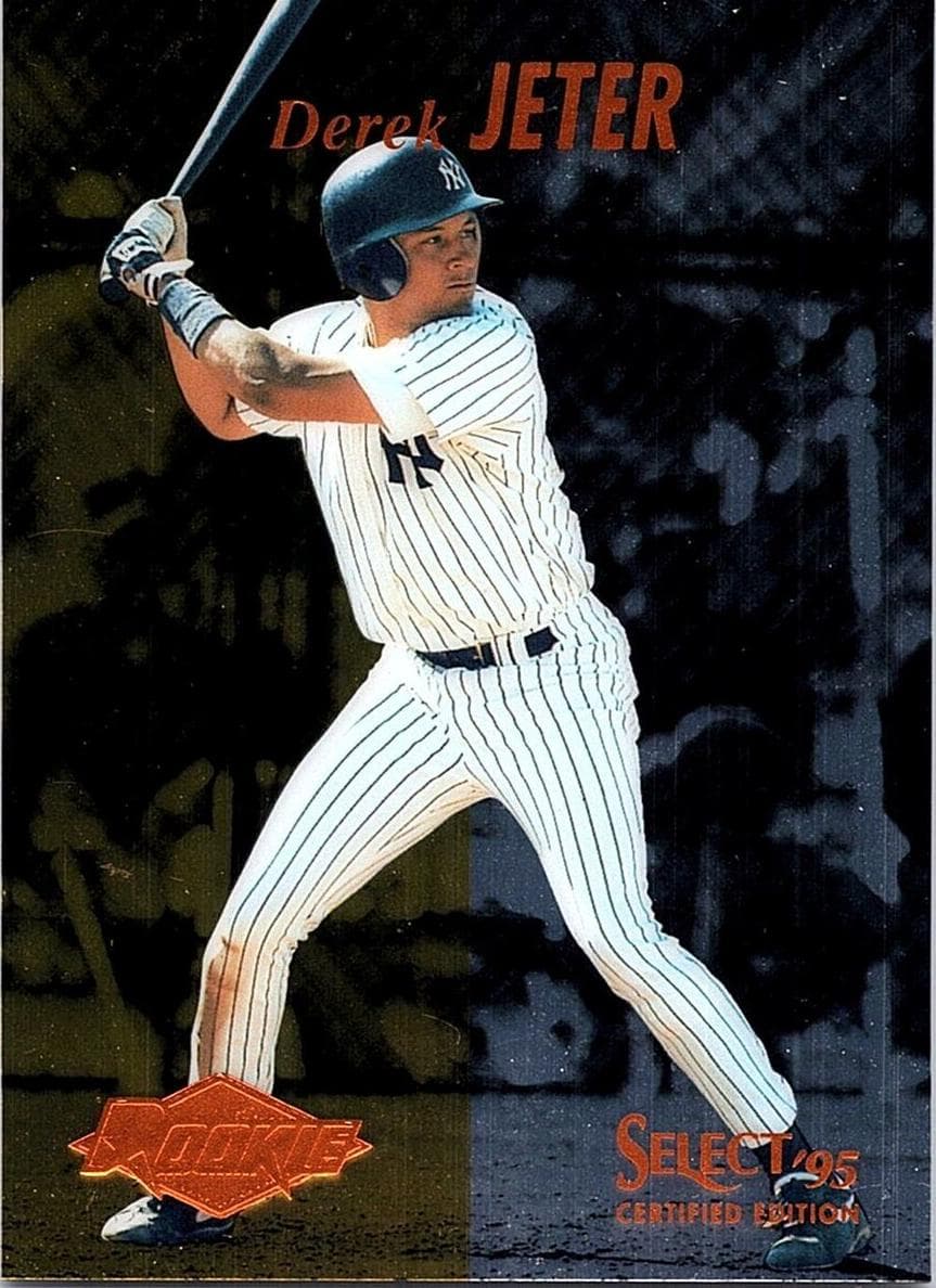 Derek Jeter 1995 panini Certified