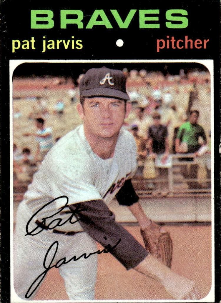 Pat Jarvis 1971 topps Topps