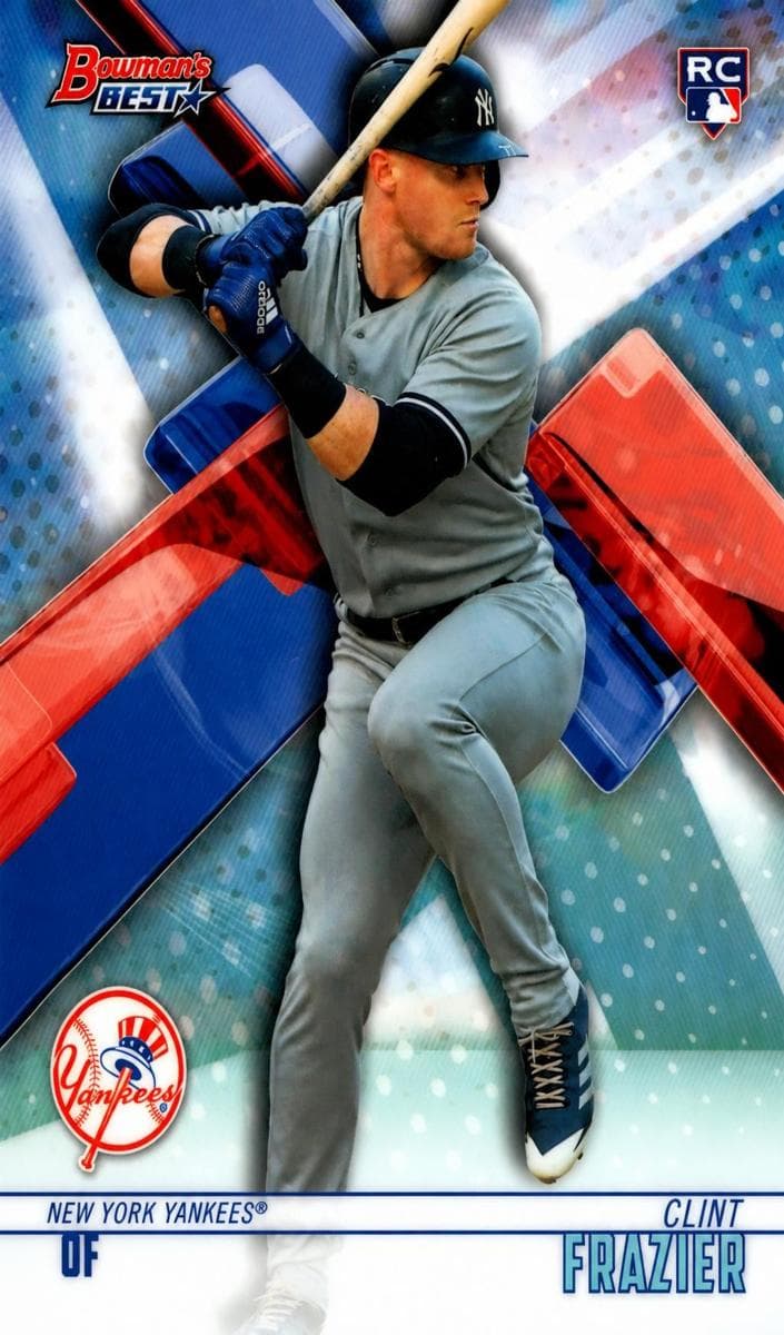 Clint Frazier trading card