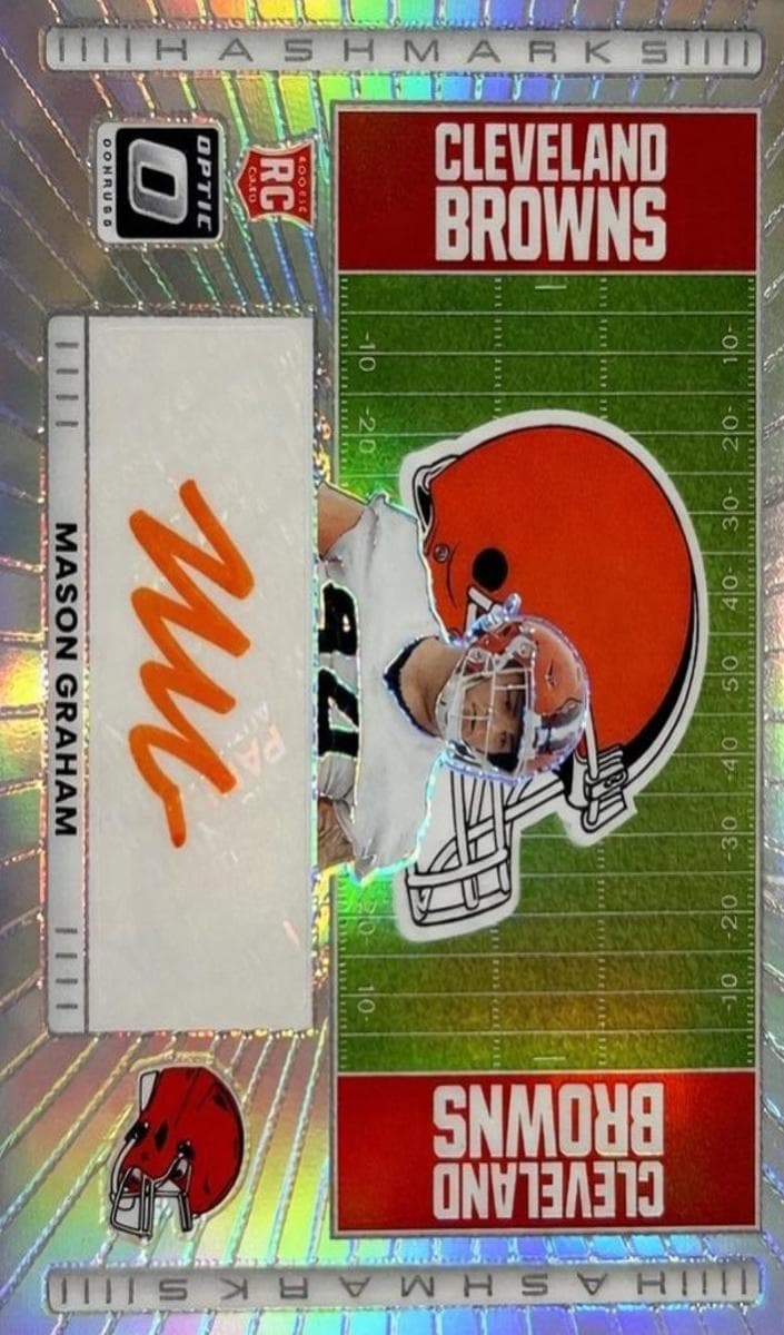 Mason Graham 2025 panini Donruss Optic