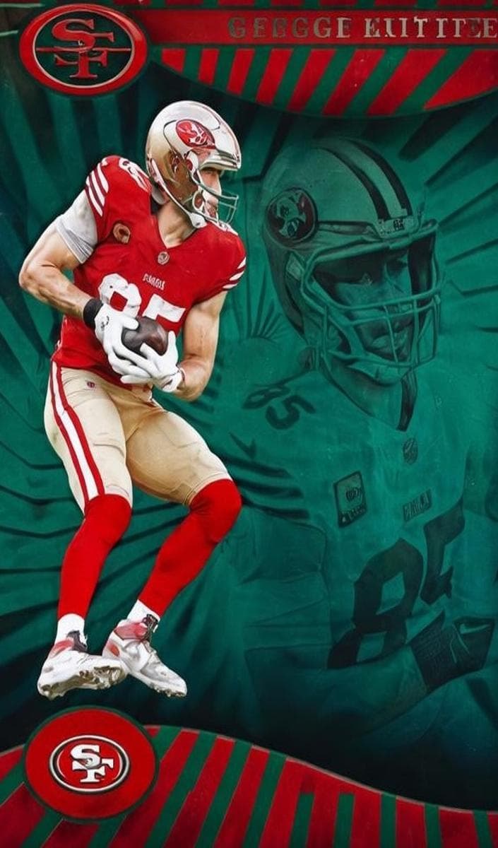 George Kittle 2024 panini Panini Illusions