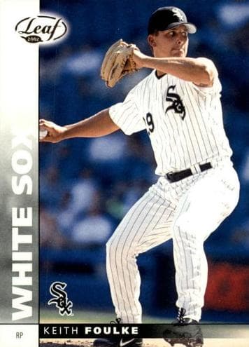 Keith Foulke 2002 leaf Leaf