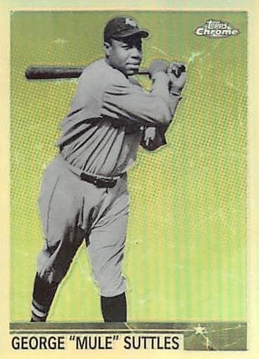 George "Mule" Suttles 2001 topps Topps Chrome