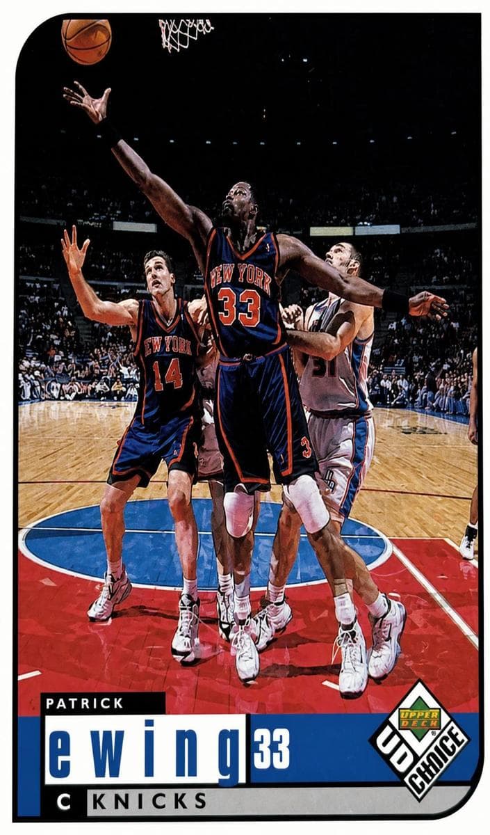 Patrick Ewing 1998 unknown UD Choice