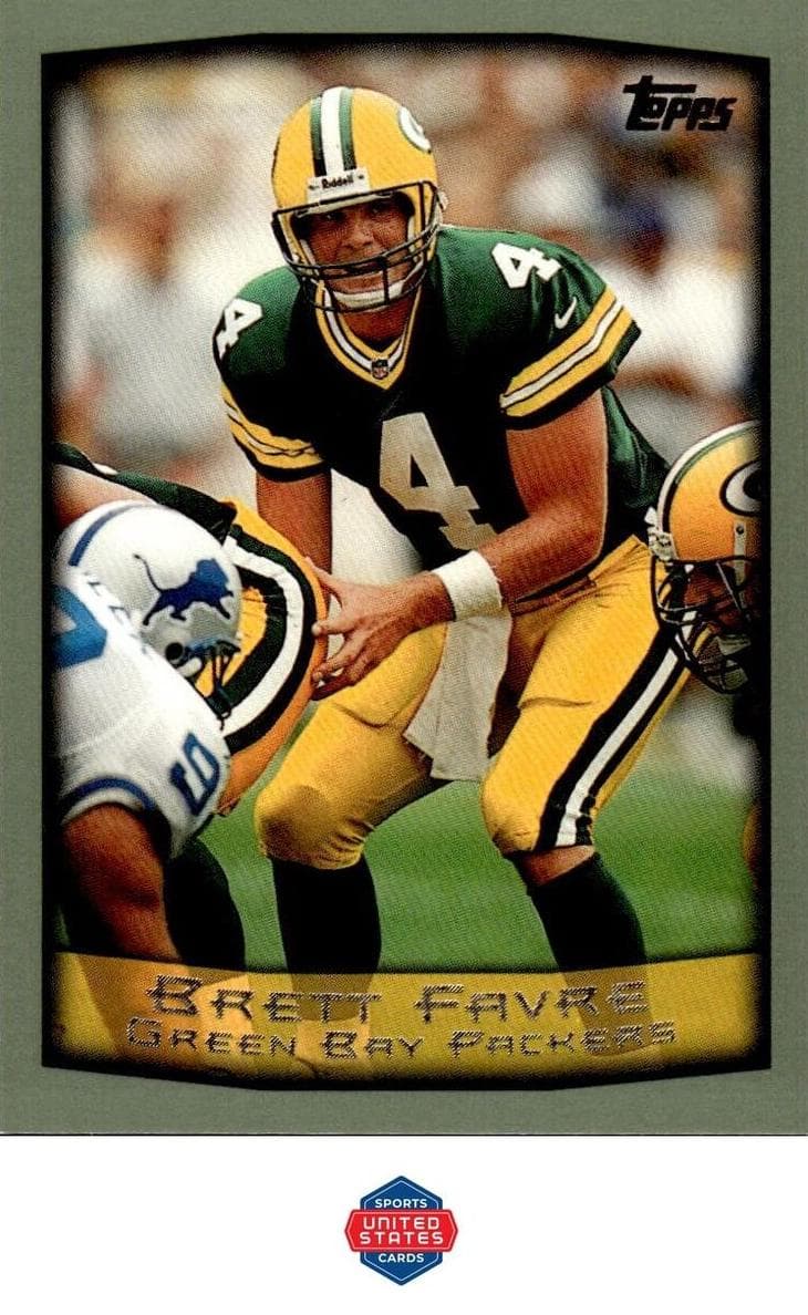 Brett Favre 1999 topps Topps