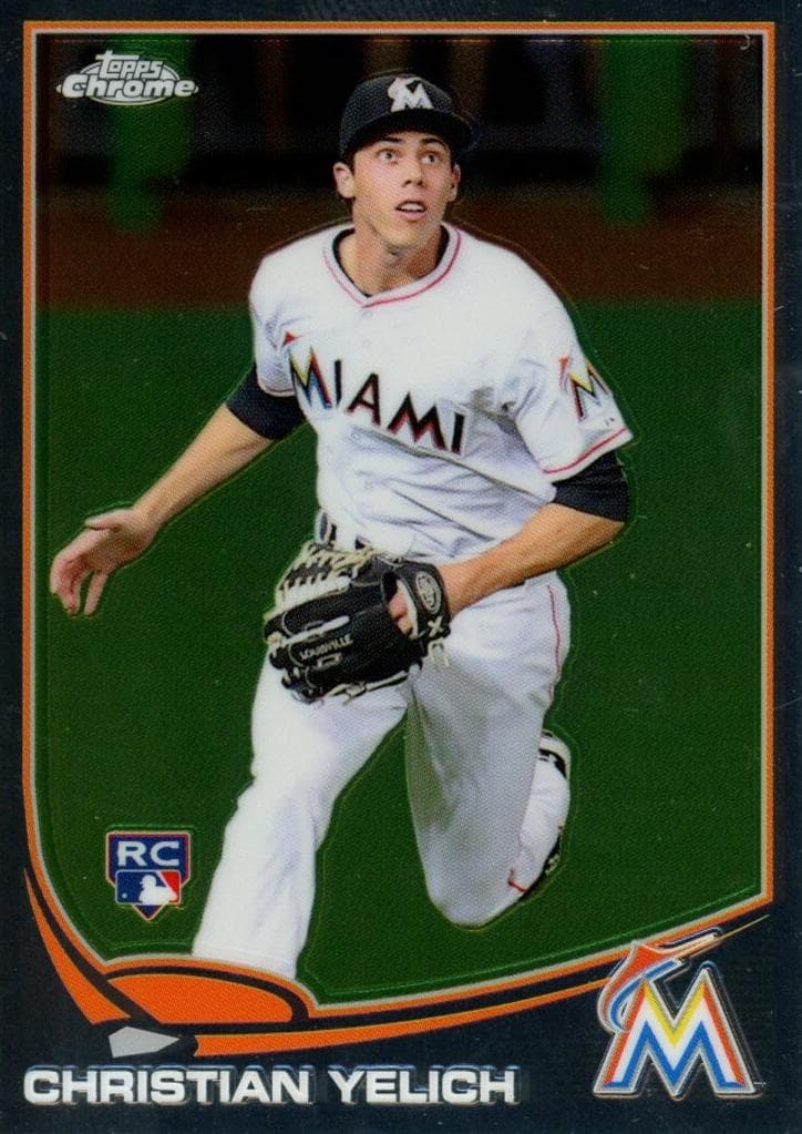 Christian Yelich 2013 topps