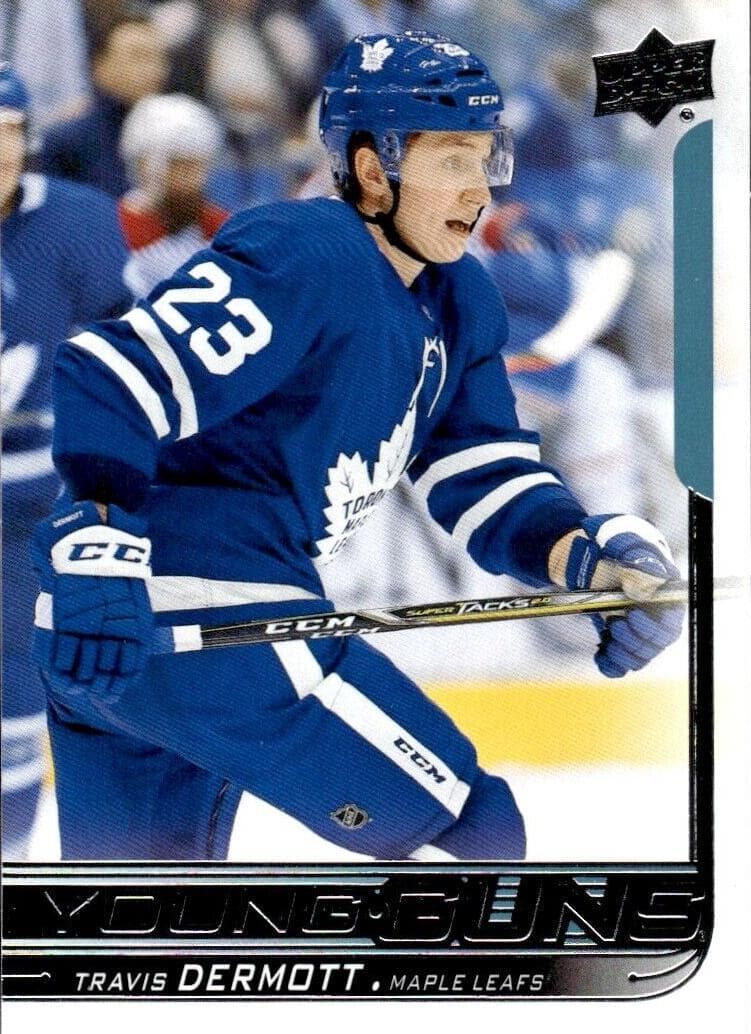 Travis Dermott trading card