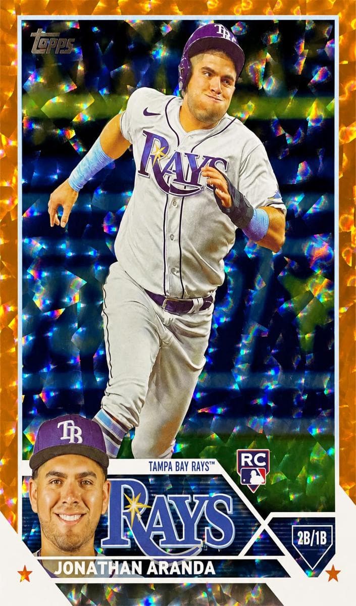 Jonathan Aranda 2023 topps Topps 1st Edition