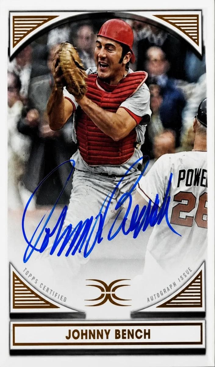 Johnny Bench 2022 topps