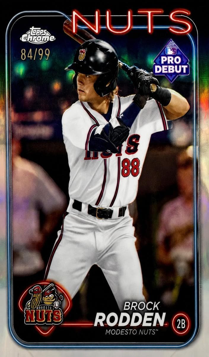 Brock Rodden trading card