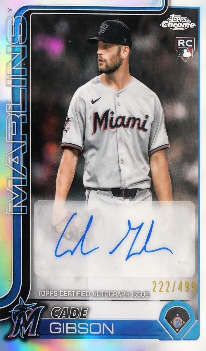Cade Gibson 2025 topps