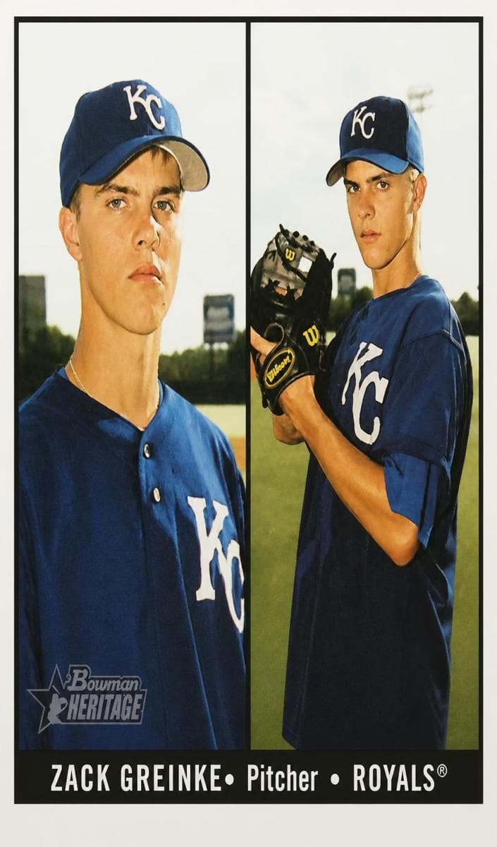 Zack Greinke 2003 bowman