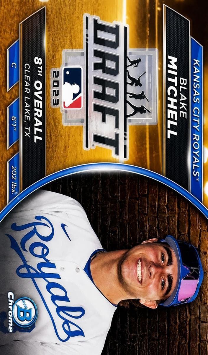 Blake Mitchell 2023 bowman Bowman Draft
