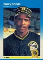 Barry Bonds 1987 fleer