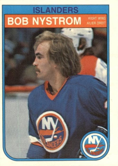 Bob Nystrom trading card