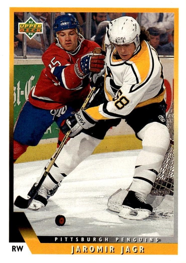 Jaromir Jagr 1993 upper-deck