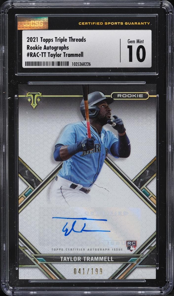Taylor Trammell 2021 topps