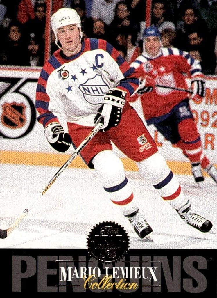 Mario Lemieux 1993 leaf Leaf