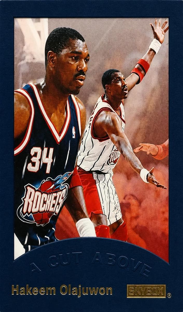 Hakeem Olajuwon 1995 fleer