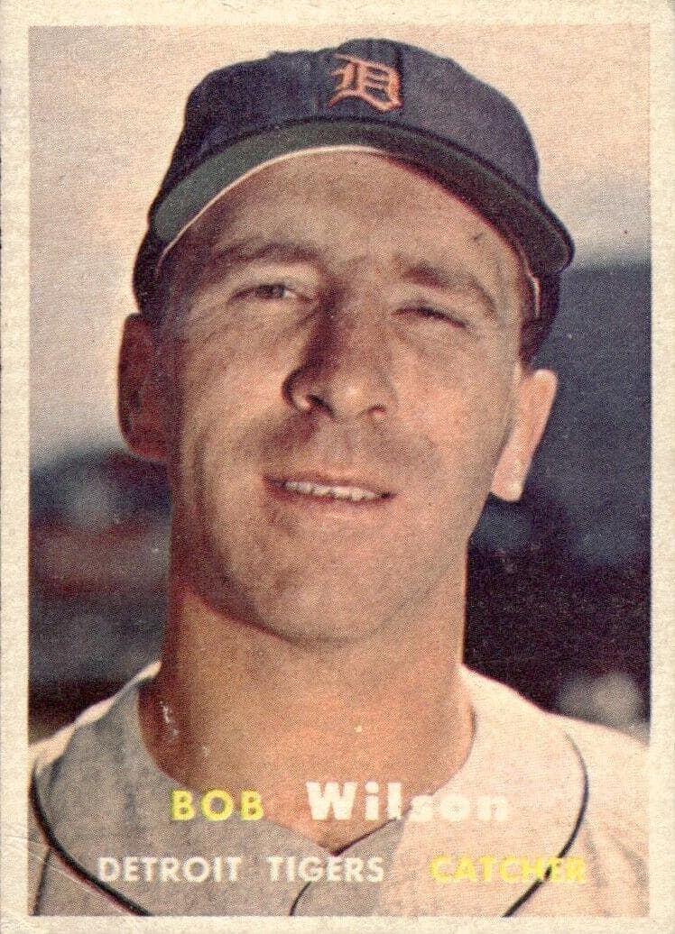 Bob Wilson 1957 topps Topps